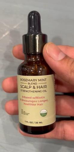 Rosemary Mint Scalp & Hair Strengthening Oil hcv8az-ef
