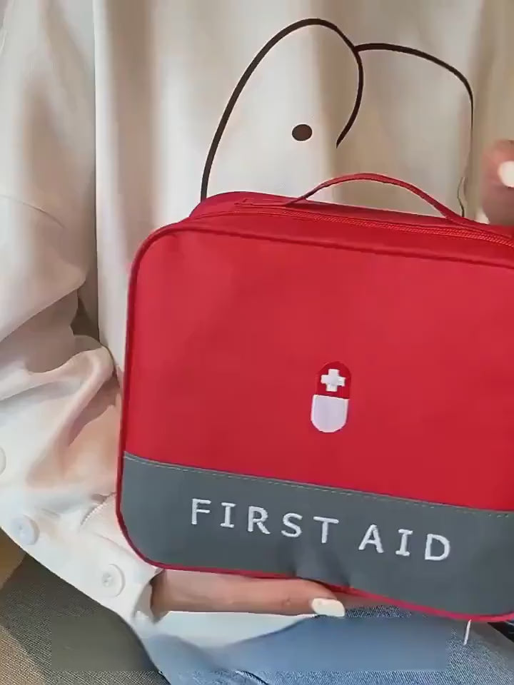 First Aid Travel Medicine Pouch by Foorship