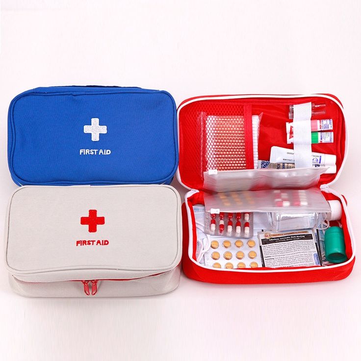 First Aid Travel Medicine Pouch by Foorship Foorship