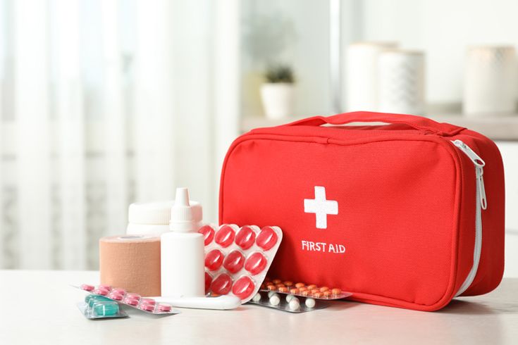 First Aid Travel Medicine Pouch by Foorship Foorship
